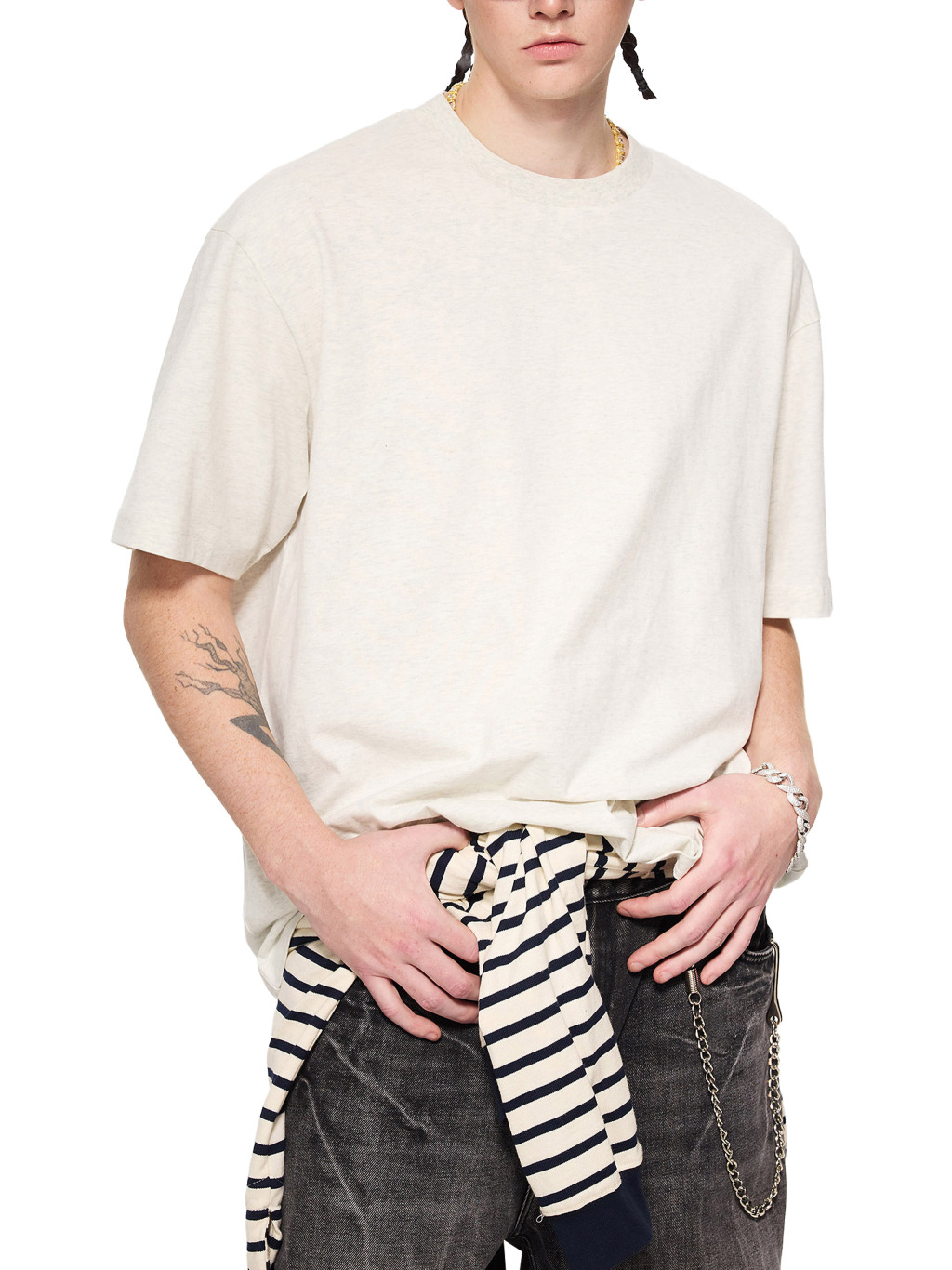 Sueded Cotton T-Shirt – Custom Basics | Tapstitch-8
